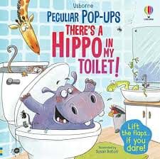 Peculiar Pop-Ups Theres a Hippo in my Toilet resmi